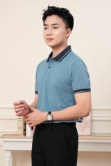 Áo Polo Nam Regular GENEROS  MF010125003 Xanh