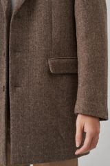 Áo Dạ Nam Ngắn 030124064MFBS