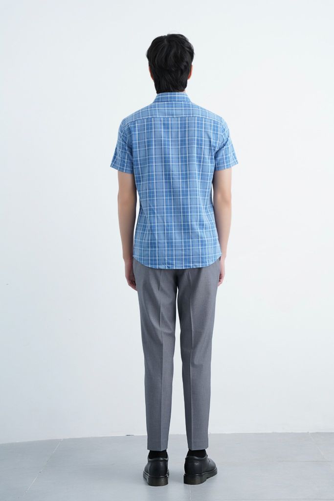 Áo Sơ Mi Nam Cộc Tay Slimfit GENEROS AK386 010123129MF