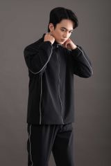 Bộ Thể Thao Dài Tay GENEROS Đen MF030122001