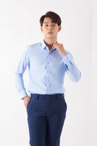 Áo Sơ Mi Nam Dài Tay Slimfit GENEROS AR800 010122409MF