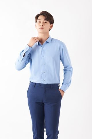 Áo Sơ Mi Nam Dài Tay Slimfit GENEROS VC013 010122409MF