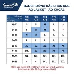 Áo Khoác Nỉ GENEROS MF010123015