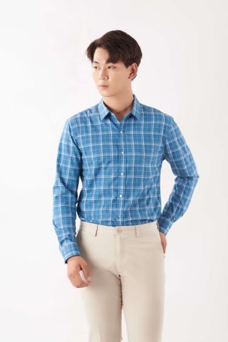 Áo Sơ Mi Nam Dài Tay Slimfit GENEROS AK307 010123051MF
