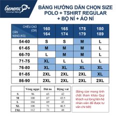 Áo Phông Nam RegularFit GENEROS MF010125001 TS27 #Be