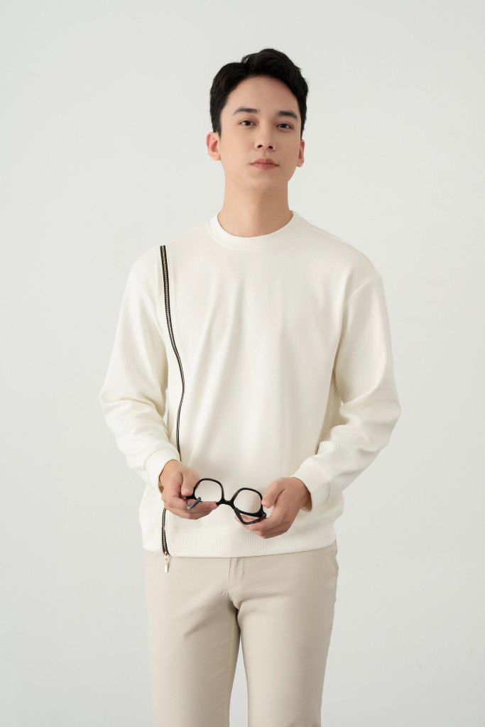 Áo Nỉ Dài Tay AP069 Beige Generos MF010123010