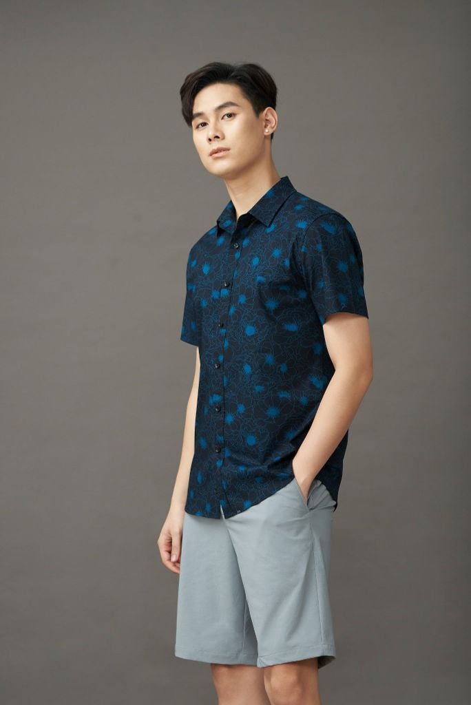 Áo Sơ Mi Nam Cộc Tay Regular GENEROS  #2   010123039MF