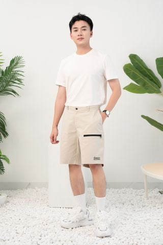 Quần Short Nam GENEROS MF010125008 Be Nhạt