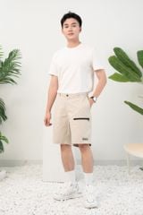 Quần Short Nam GENEROS MF010125008 Be Nhạt