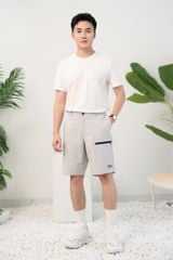 Quần Short Nam GENEROS MF010125008 Ghi Nhạt