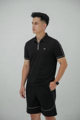 Áo Polo Nam COOLMAX Đen GENEROS PL04  MF010123004