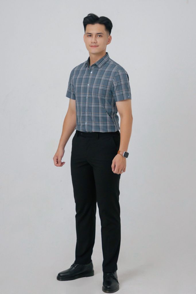 Áo Sơ Mi Nam Cộc Tay Slimfit GENEROS AK416 010123217MF