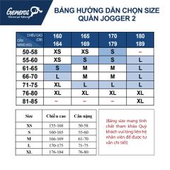 Quần Jogger nam trẻ trung năng động 020124354MF túi hộp 2 màu