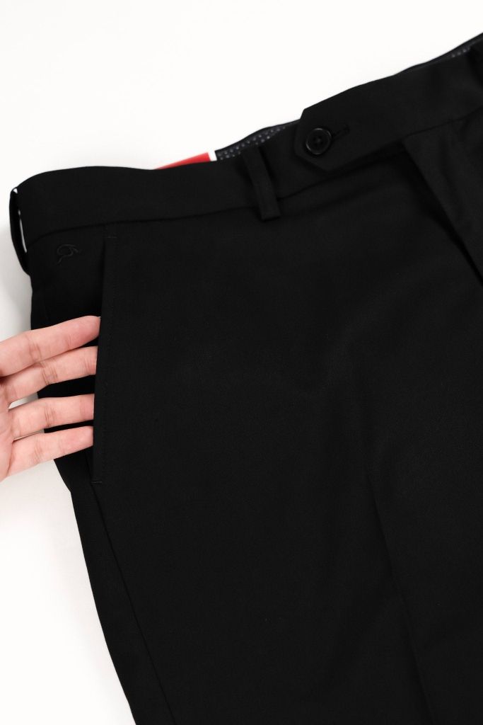 Quần Âu Nam GENEROS Đen  #3 020123148MF