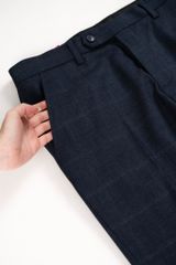 Quần Âu Nam Caro Xanh GENEROS LD022 020123208MF