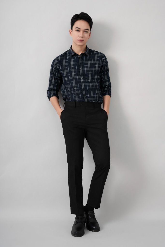 Áo Sơ Mi Dài Tay Slimfit GENEROS 010123433MF AK512