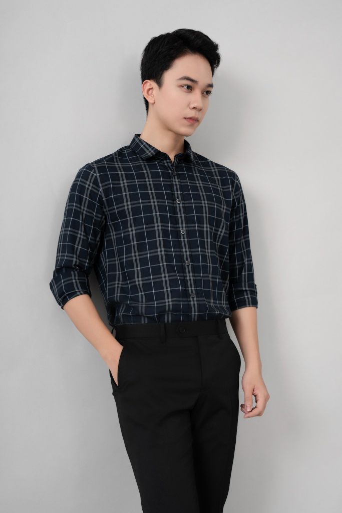 Áo Sơ Mi Dài Tay Slimfit GENEROS 010123433MF AK512