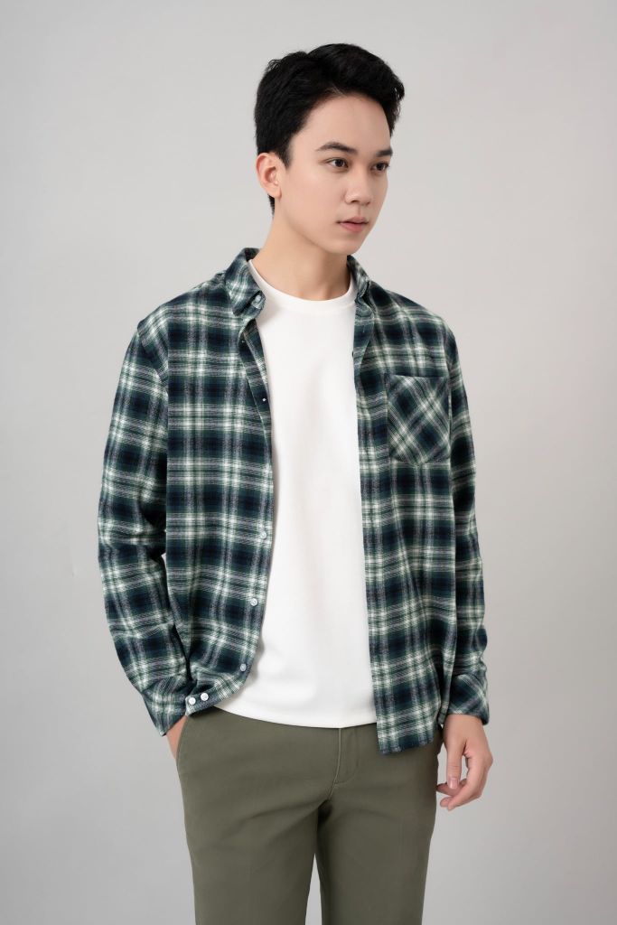 Áo Sơ Mi Dài Tay Regular GENEROS 010123446MF