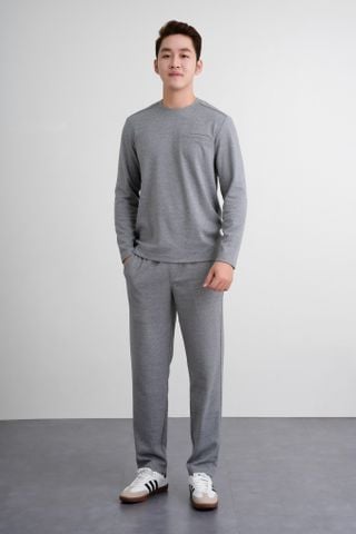 Bộ Nỉ Dài Tay GENEROS MF030123001 Silver#330