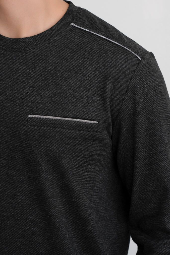Bộ Nỉ Dài Tay GENEROS MF030123001 GREY#255