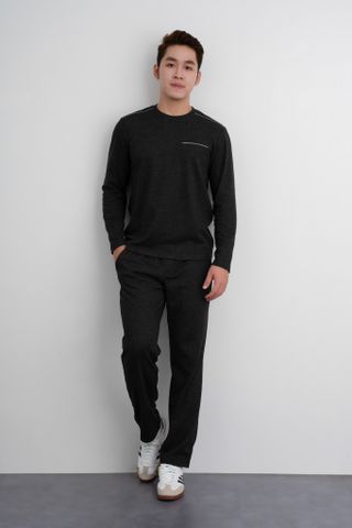 Bộ Nỉ Dài Tay GENEROS MF030123001 GREY#255