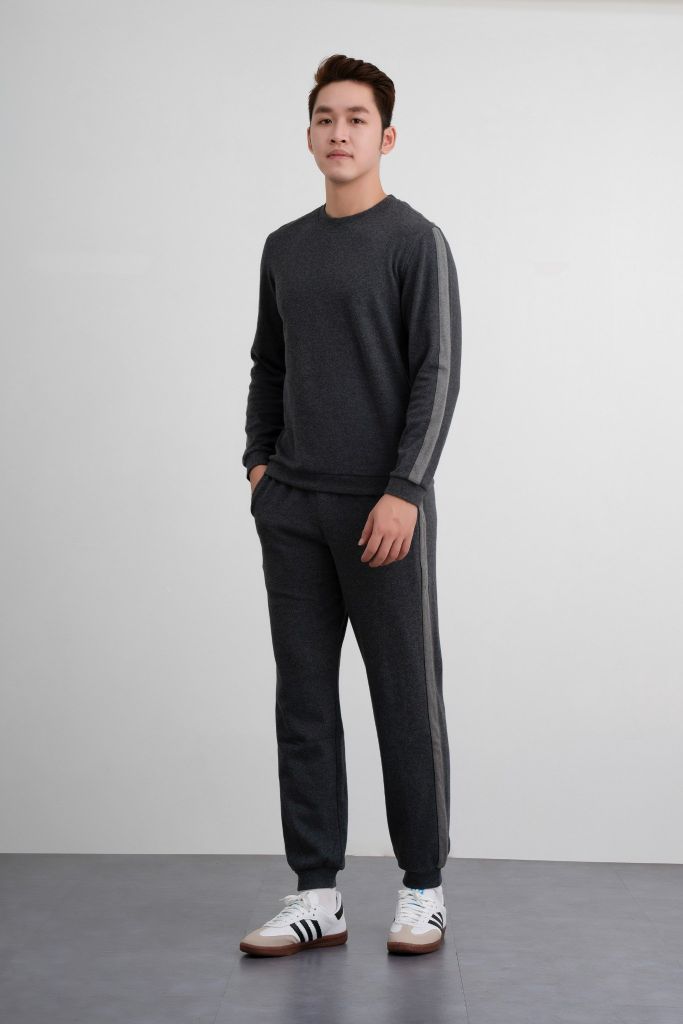 Bộ Nỉ Dài Tay GENEROS MF030123002 GREY#90