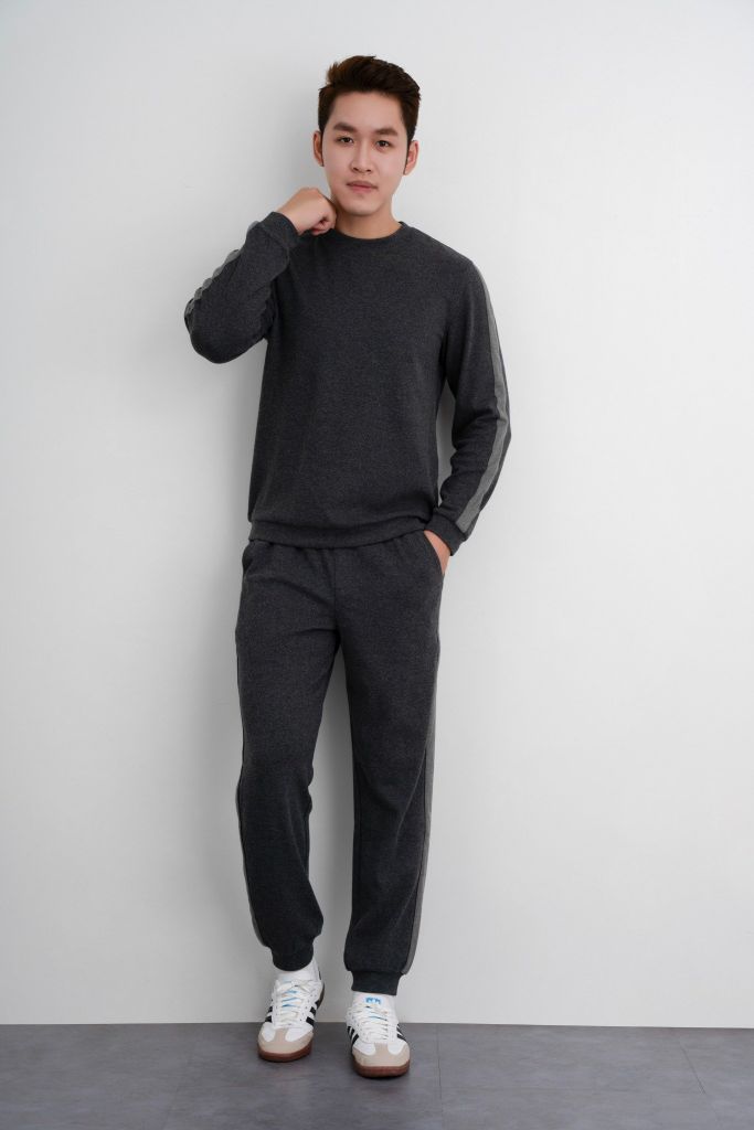 Bộ Nỉ Dài Tay GENEROS MF030123002 GREY#90