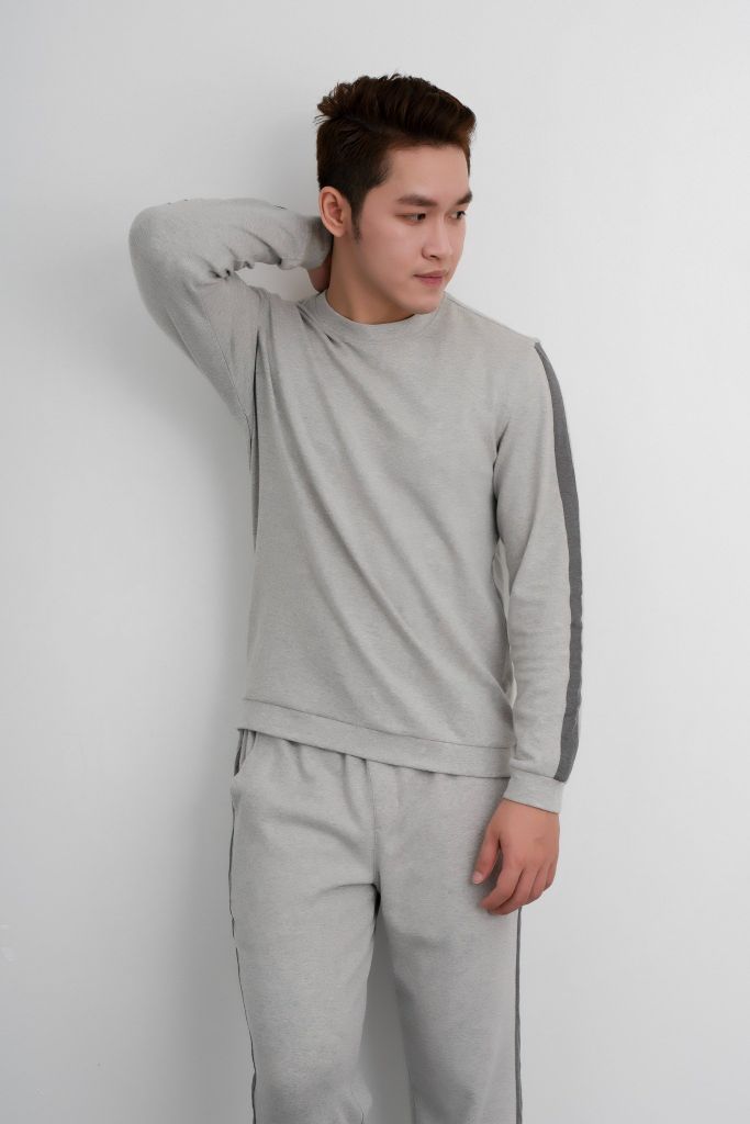 Bộ Nỉ Dài Tay GENEROS MF030123002 Silver#89#91