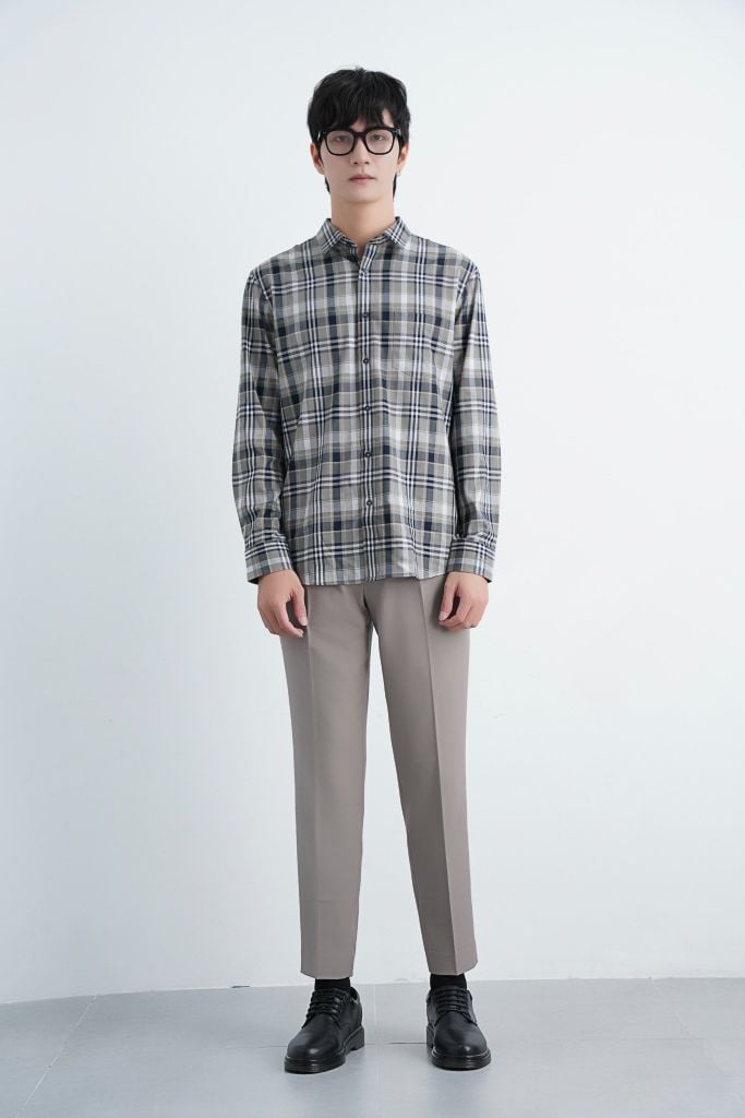 Áo Sơ Mi Nam Dài Tay Slimfit GENEROS AK490 010123363MF