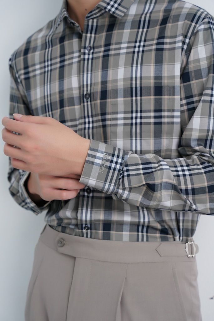 Áo Sơ Mi Nam Dài Tay Slimfit GENEROS AK490 010123363MF