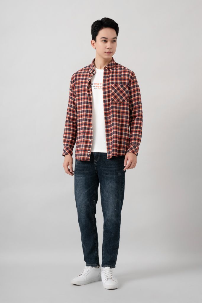 Áo Sơ Mi Dài Tay Regular GENEROS 010123446MF