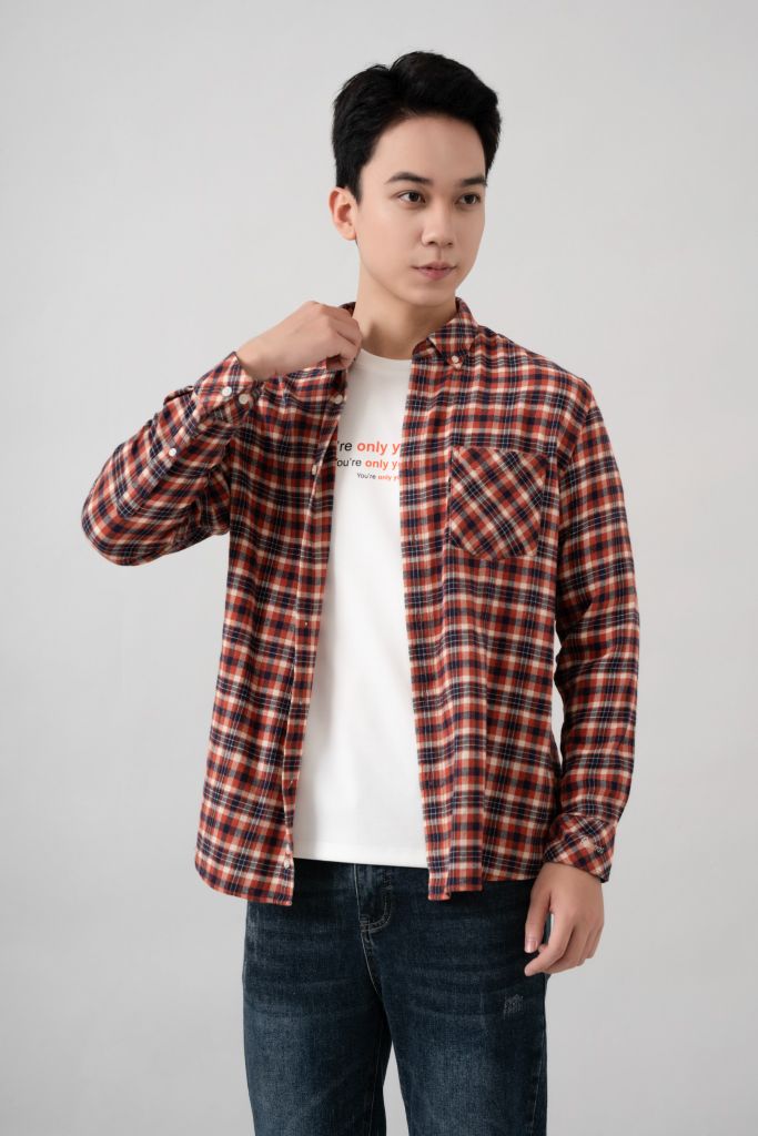 Áo Sơ Mi Dài Tay Regular GENEROS 010123446MF