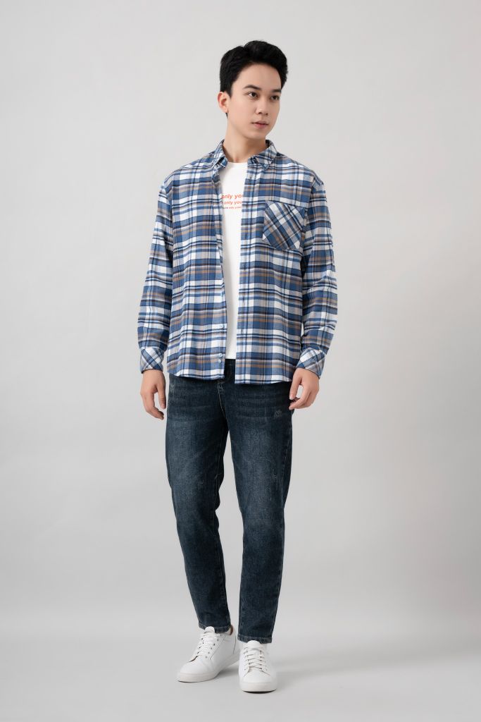 Áo Sơ Mi Dài Tay Regular GENEROS 010123446MF