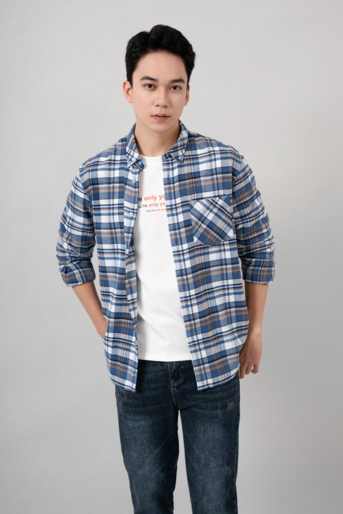 Áo Sơ Mi Dài Tay Regular GENEROS 010123446MF