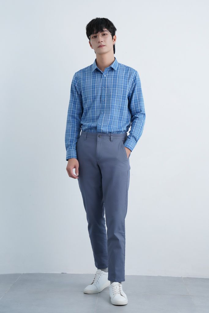 Quần Kaki Nam GENEROS MF020123001 Grey