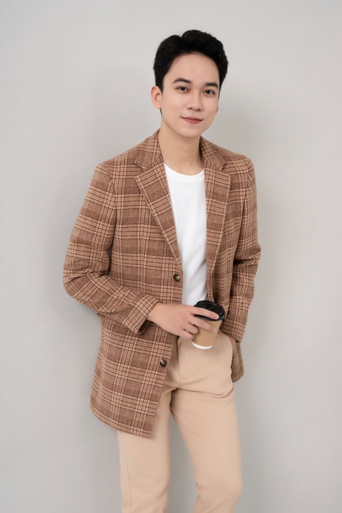 Áo Dạ Nam Ngắn 030124064MFBS