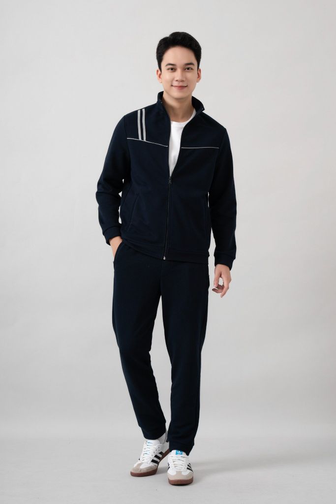 Bộ Nỉ Dài Tay GENEROS MF030123004 Navy
