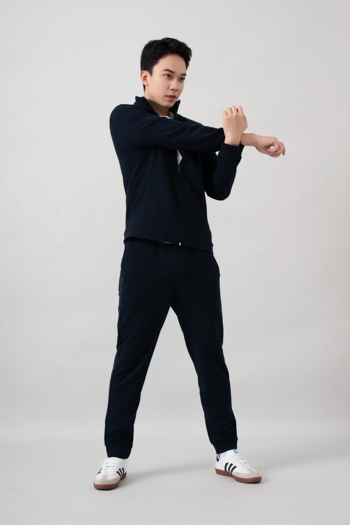 Bộ Nỉ Dài Tay GENEROS MF030123004 Navy