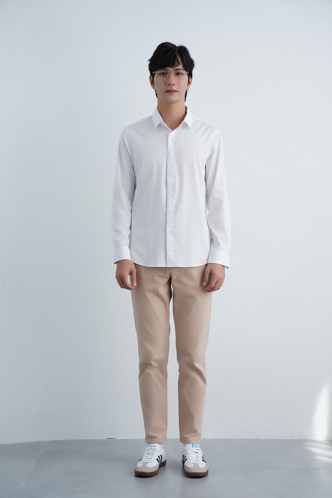 Áo Sơ Mi Nam Dài Tay Slimfit GENEROS AT060 010123351MF