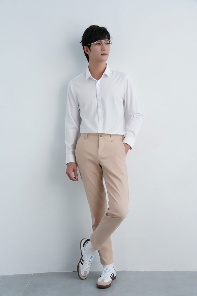 Áo Sơ Mi Nam Dài Tay Slimfit GENEROS AT063 010123351MF
