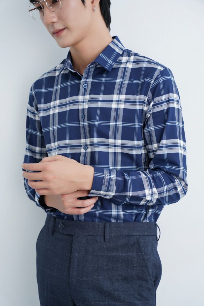 Áo Sơ Mi Nam Dài Tay Slimfit GENEROS AK442 010123351MF