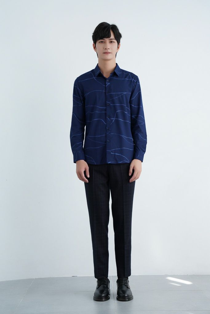 Áo Sơ Mi Nam Dài Tay Slimfit GENEROS AH350 010123351MF