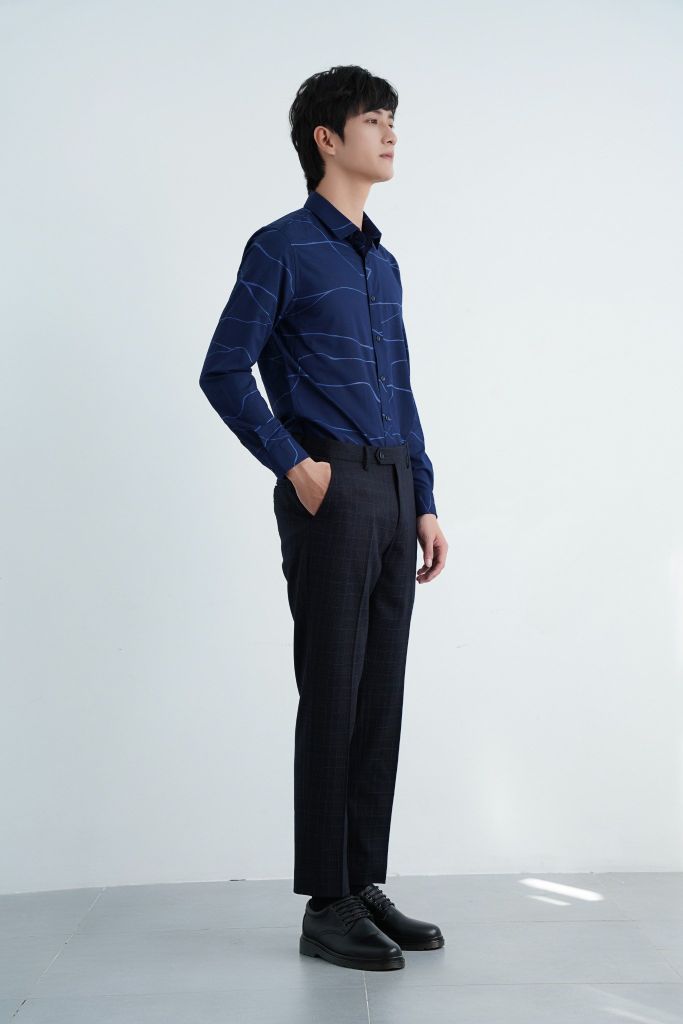 Áo Sơ Mi Nam Dài Tay Slimfit GENEROS AH350 010123351MF