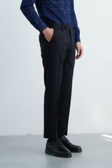 Quần Âu Nam Caro Đen GENEROS LD024 020123208MF