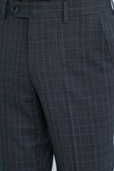 Quần Âu Nam Caro Đen Line Xanh GENEROS LD023 020123208MF