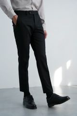 Quần Âu Nam GENEROS Đen  #3 020123148MF