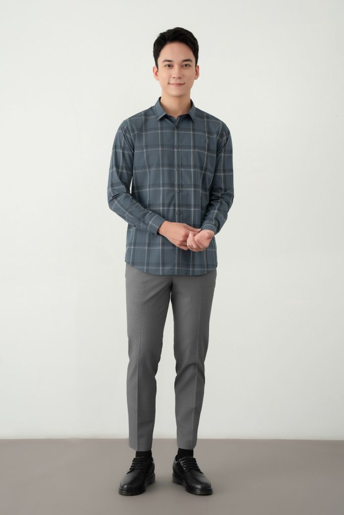 Áo Sơ Mi Dài Tay Slimfit GENEROS 010123435MF AK514