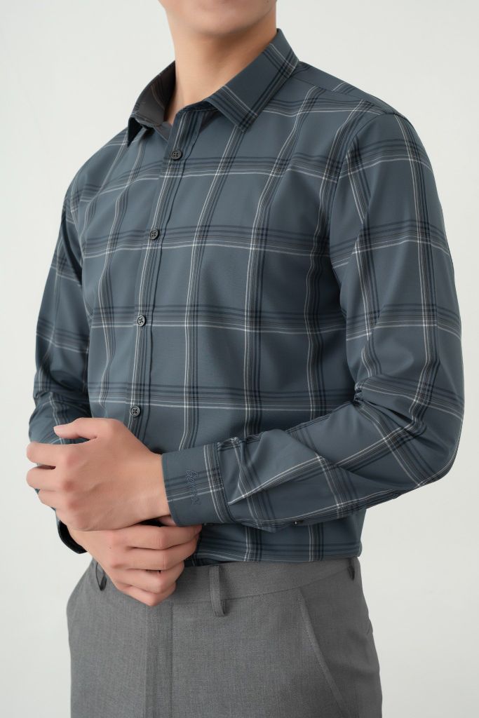 Áo Sơ Mi Dài Tay Slimfit GENEROS 010123435MF AK514
