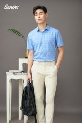 Áo Sơ Mi Nam Cộc Tay Slimfit GENEROS AK366  010123105MF