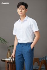 Áo Sơ Mi Nam Cộc Tay Slimfit GENEROS AH316  010123150MF